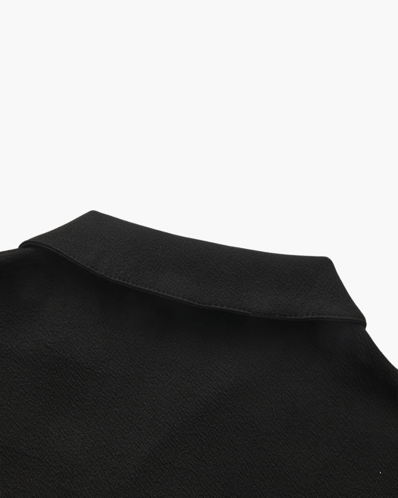 Classic Cotton Polo and Pants Ensemble