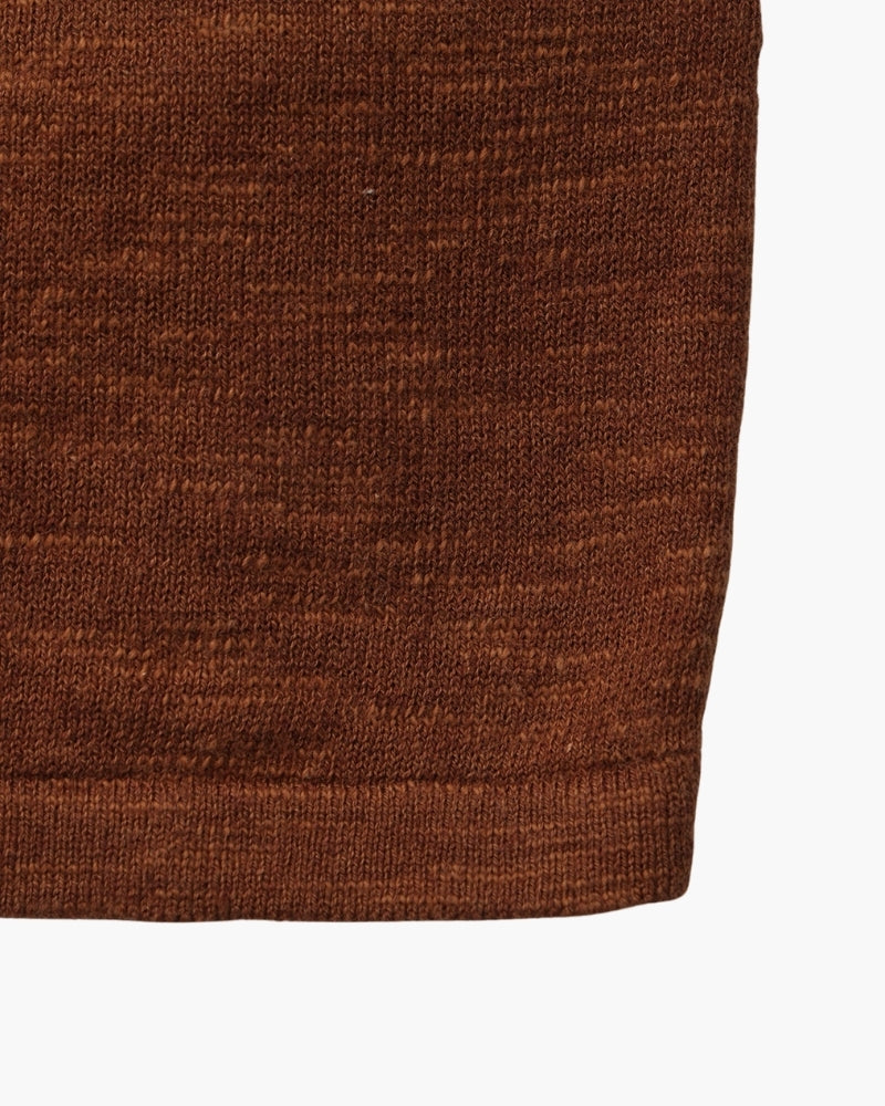 Essential Crewneck in Soft Linen Cotton Blend