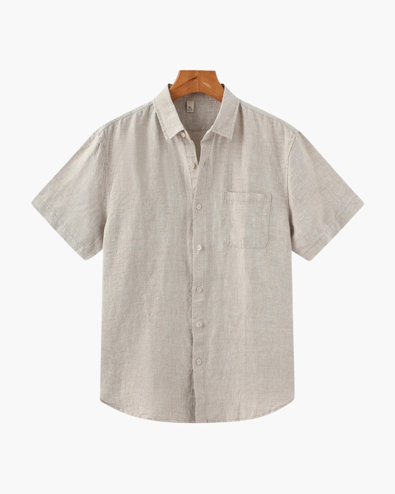 Short Sleeve Linen Shirt - Cape Town Collection