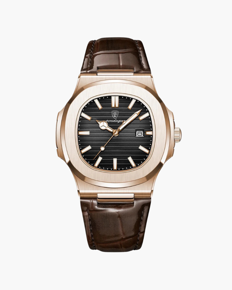 Lisbon Luxe Leather Timepiece
