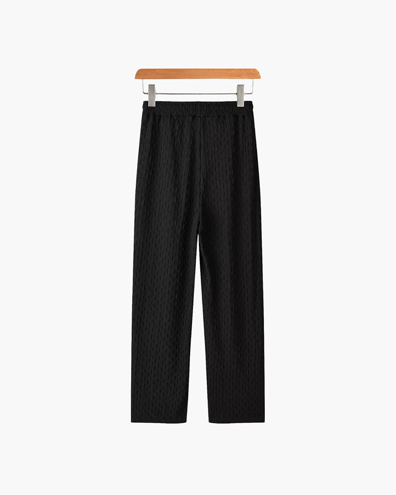 NAKSAN Luxe Jacquard Trousers