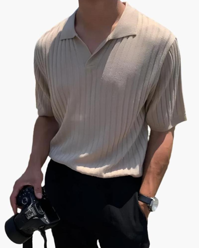 Florence - Textured Cotton Polo