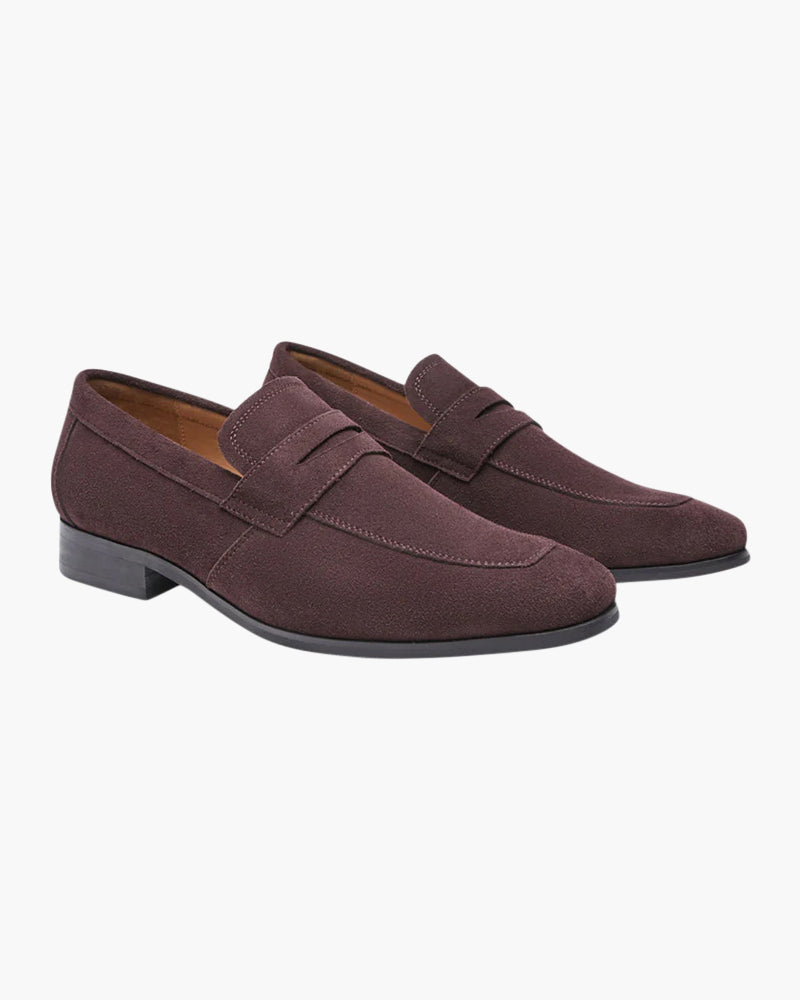 Classic Suede Penny Loafers: Timeless Elegance Redefined
