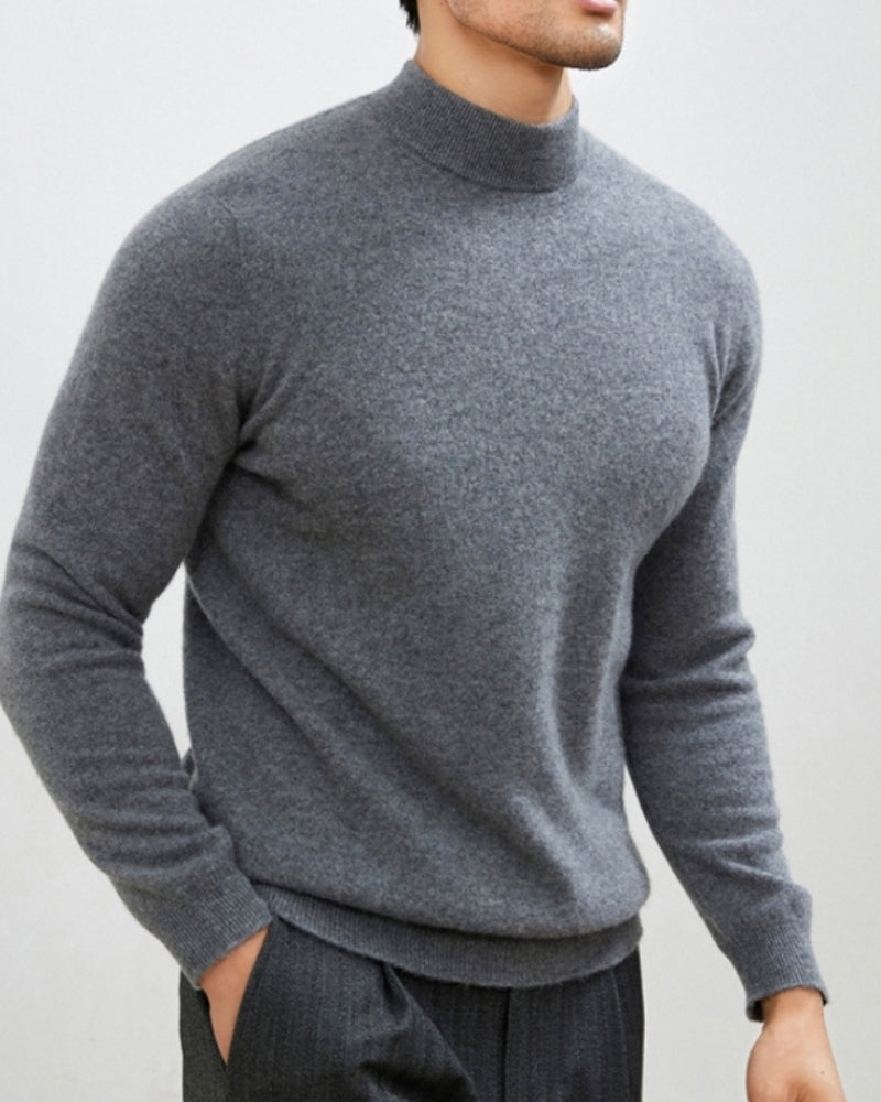 Luxurious Cashmere Turtleneck Sweater