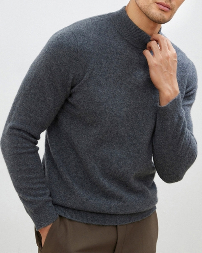 Luxurious Cashmere Turtleneck Sweater
