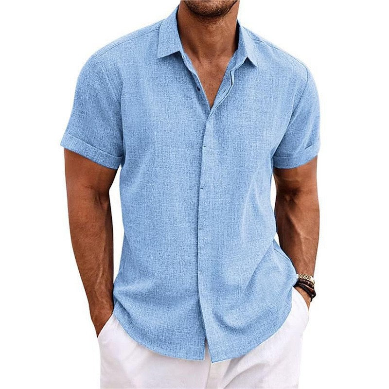 MIAMI Breezy Linen Short Sleeve Shirt