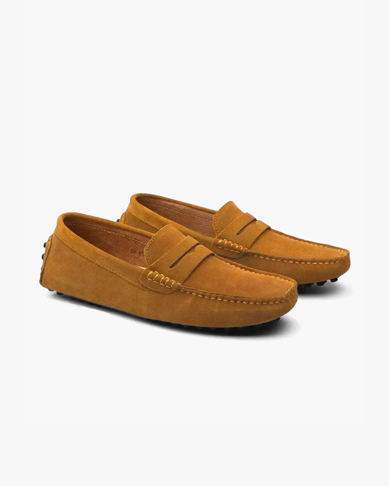 Luxurious Suede Driver Moccasins