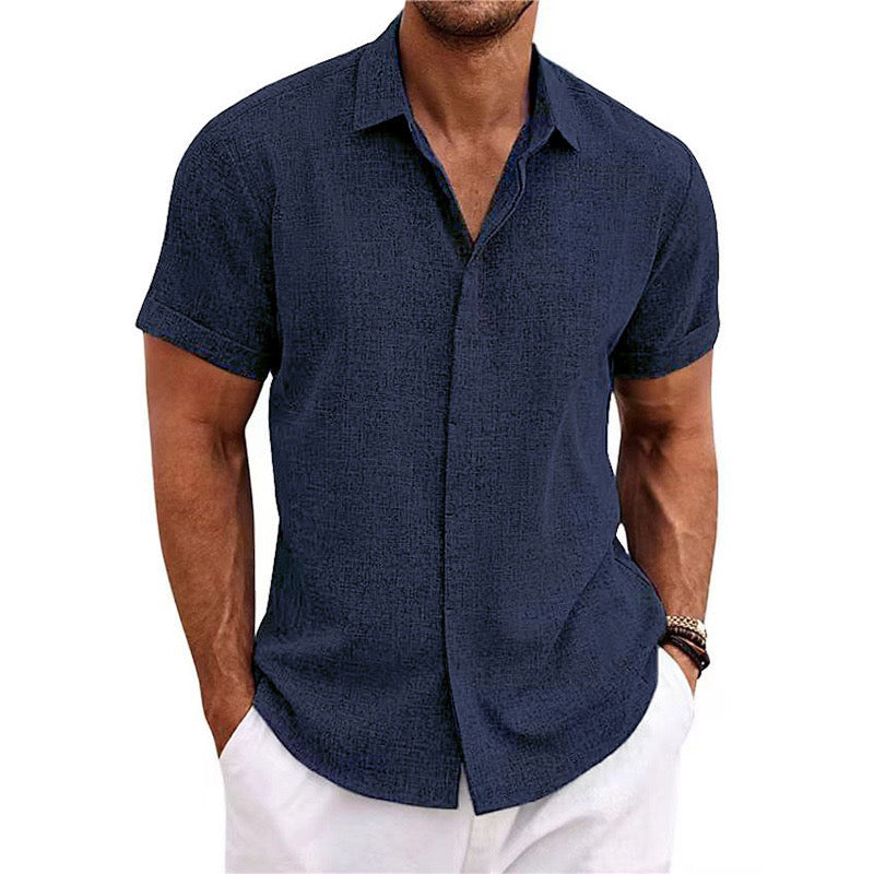 MIAMI Breezy Linen Short Sleeve Shirt