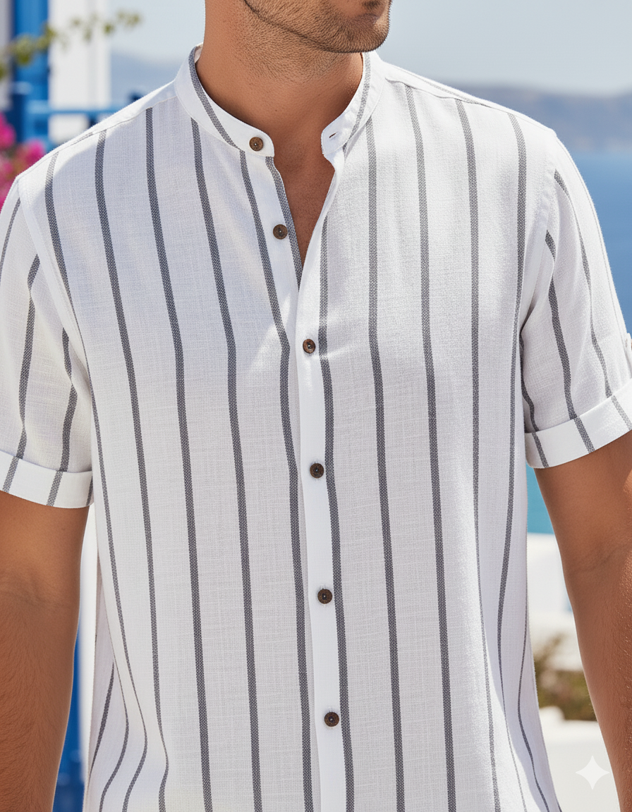 ANTIBES Lightweight Cotton Summer Shirt