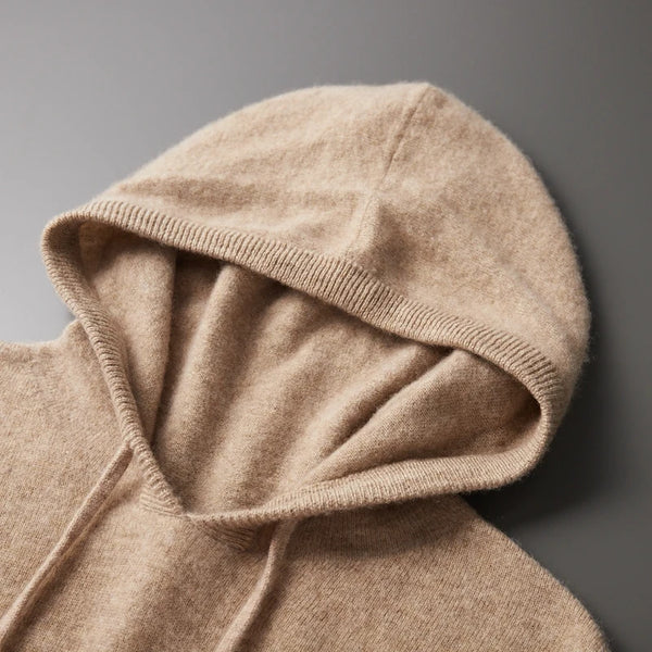 Luxurious Cashmere Hoodie Sweater