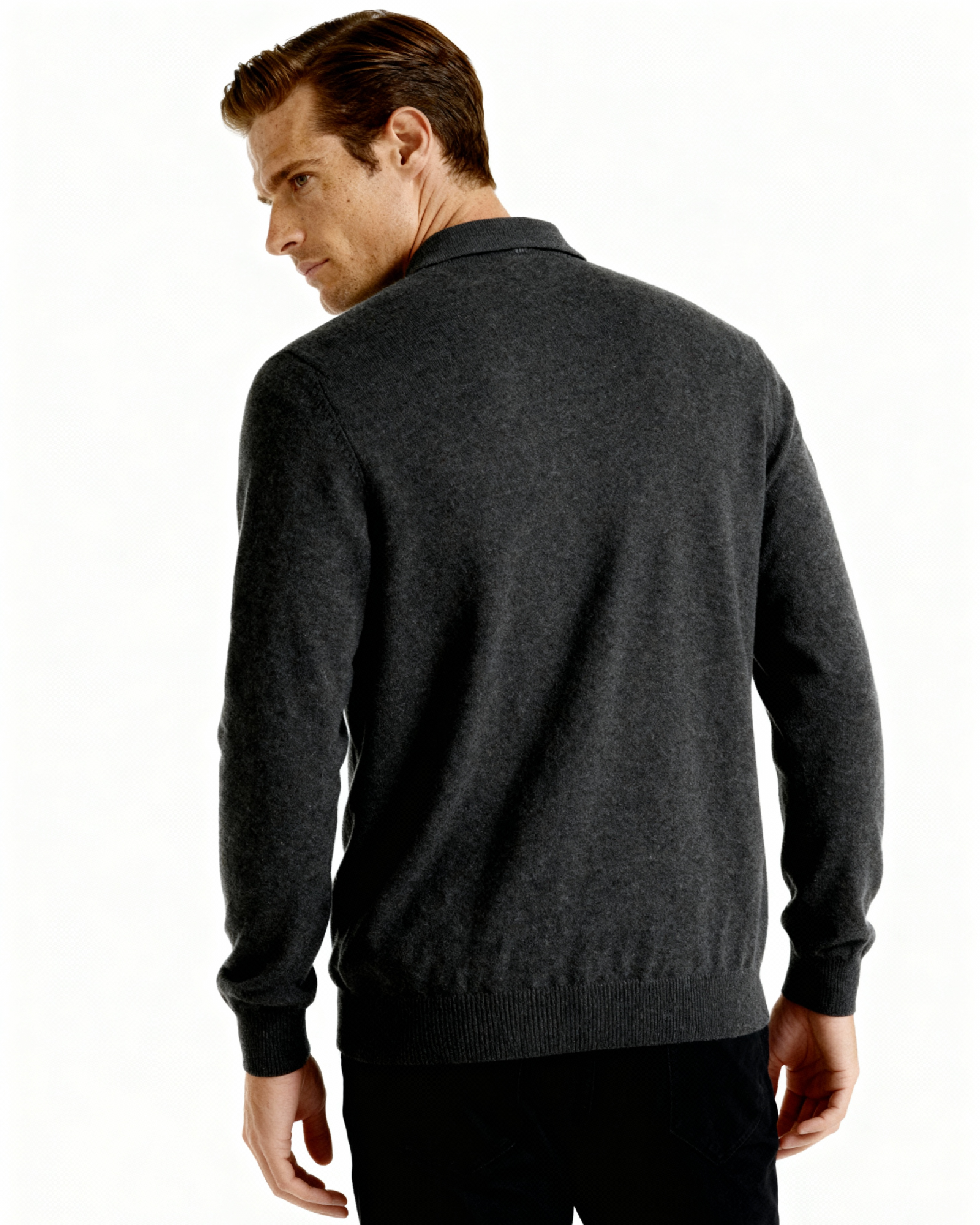 Pure Cashmere Polo - Luxurious Comfort Redefined