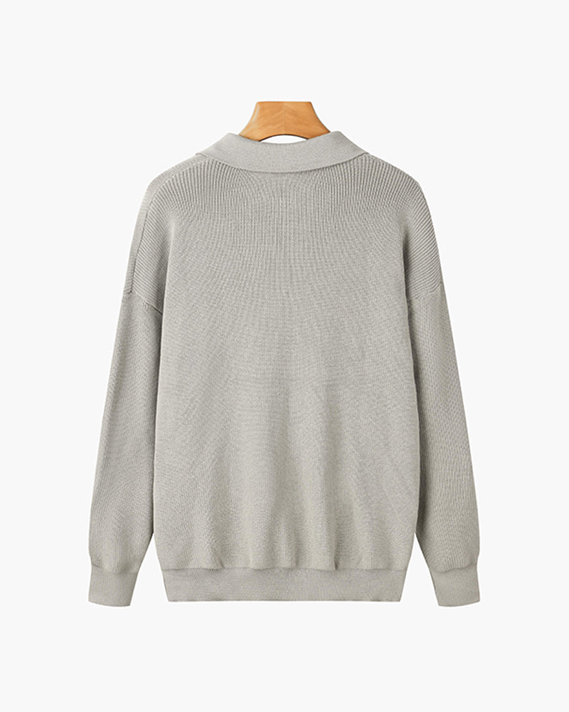 RASON Cozy Zip-Up Sweater