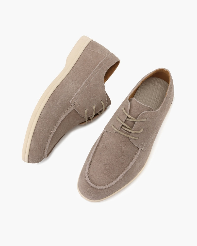 Luxury Suede Lace-Up Shoes