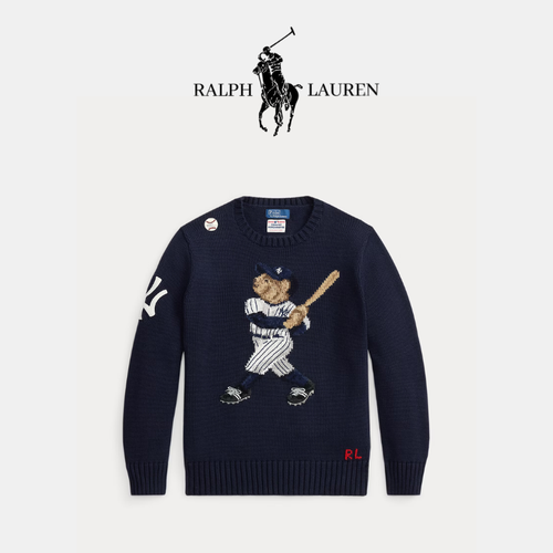 Knit Sweater with R&L Front Print