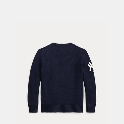 Knit Sweater with R&L Front Print