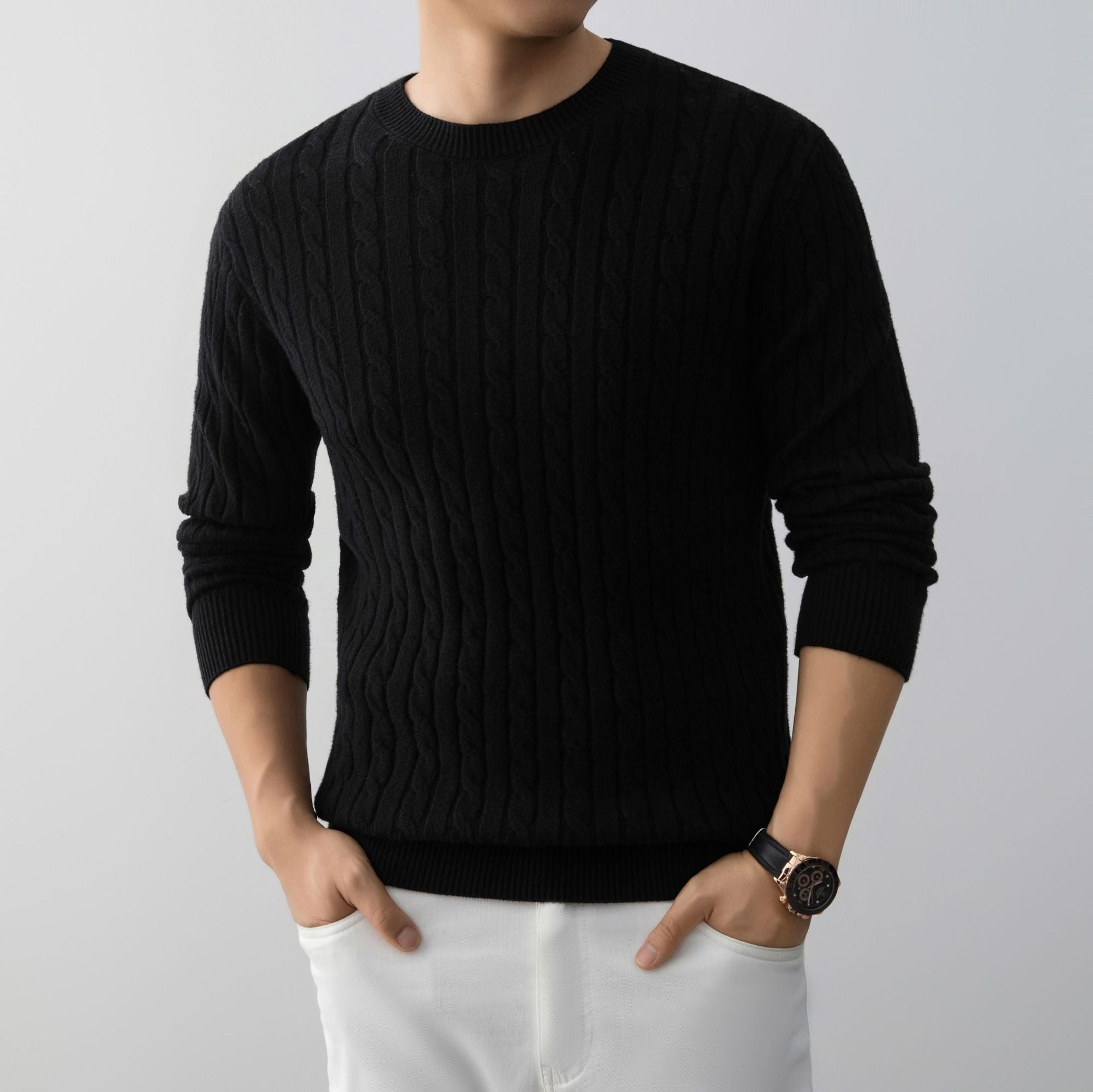 St. Moritz Cozy Cable Knit Sweater