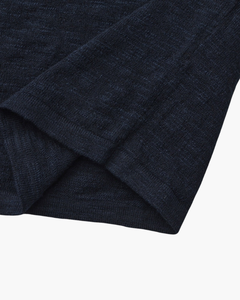 Essential Crewneck in Soft Linen Cotton Blend