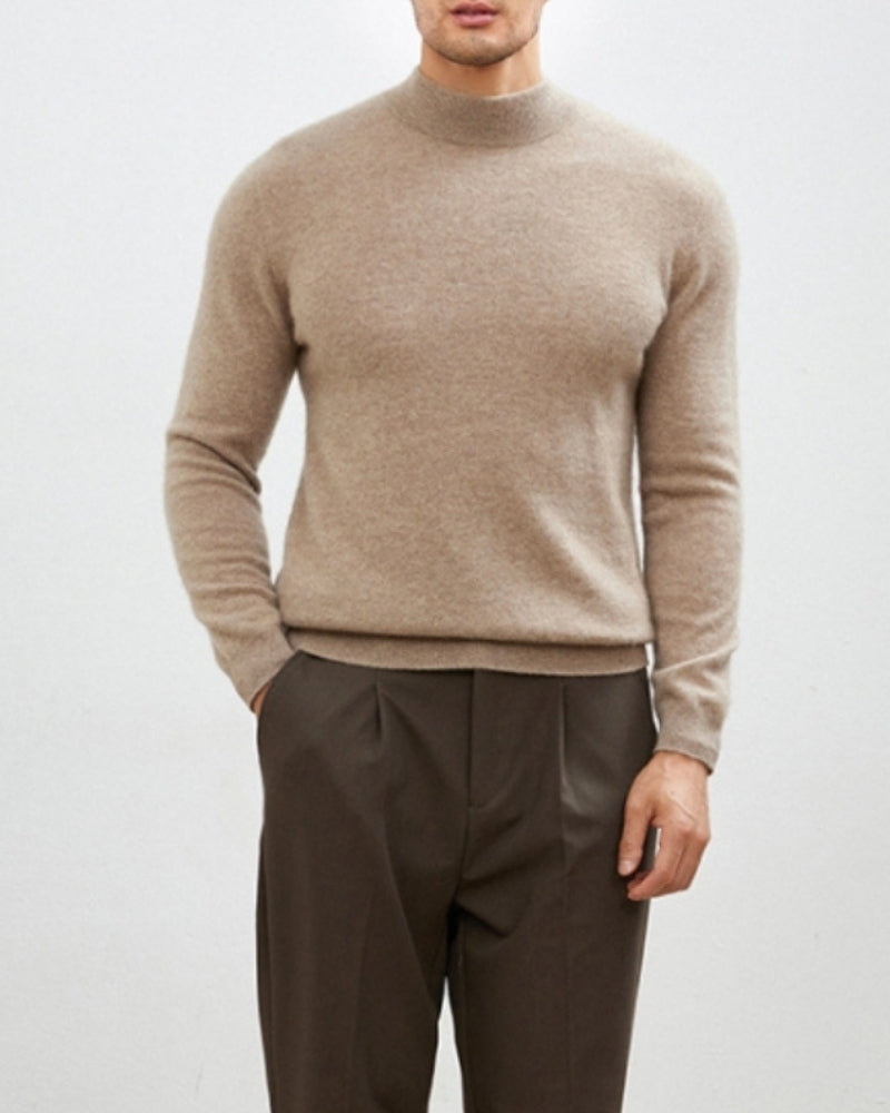 Luxurious Cashmere Turtleneck Sweater