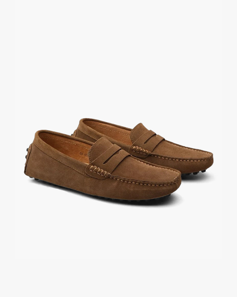Luxurious Suede Driver Moccasins
