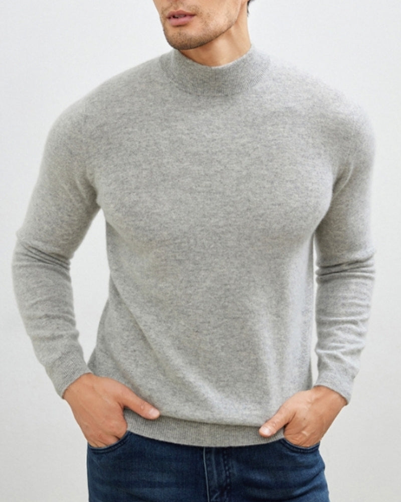 Luxurious Cashmere Turtleneck Sweater