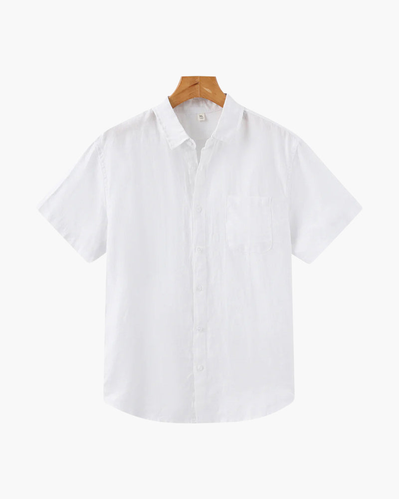 Short Sleeve Linen Shirt - Cape Town Collection