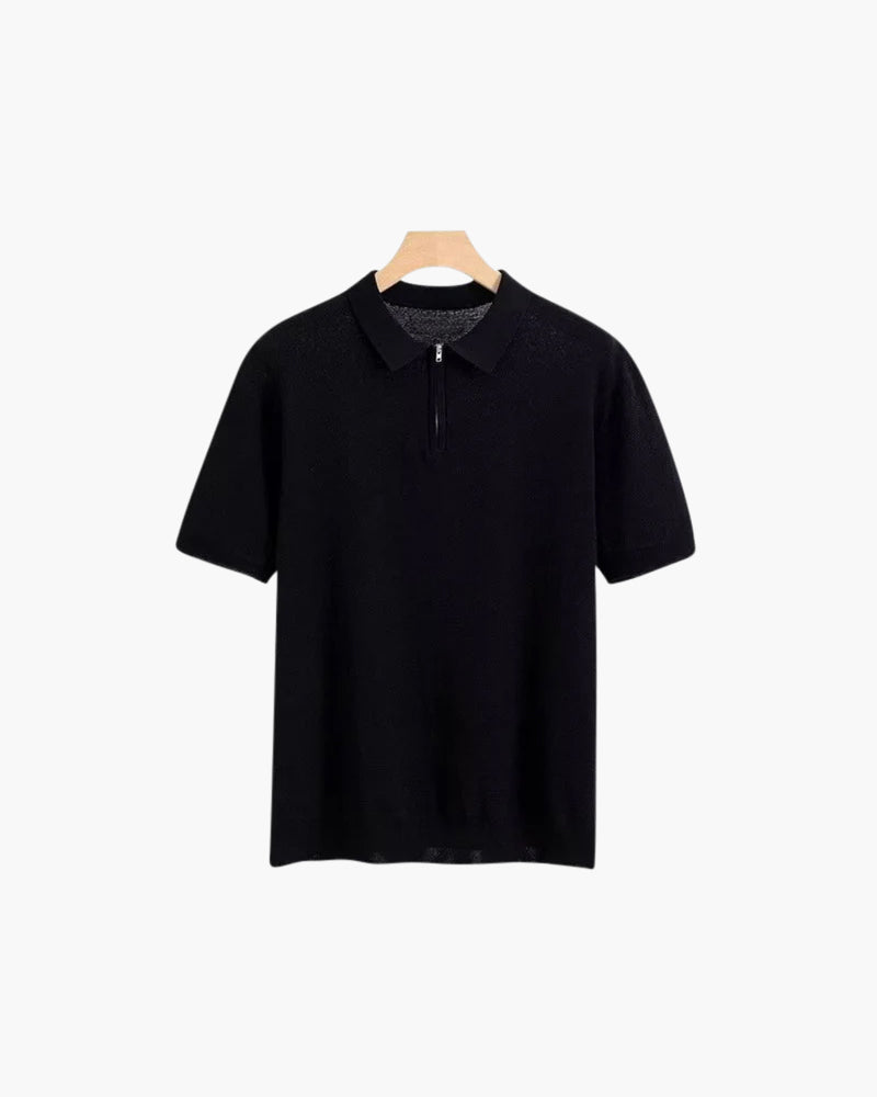Marbella Zip Polo: Effortless Style Meets Comfort