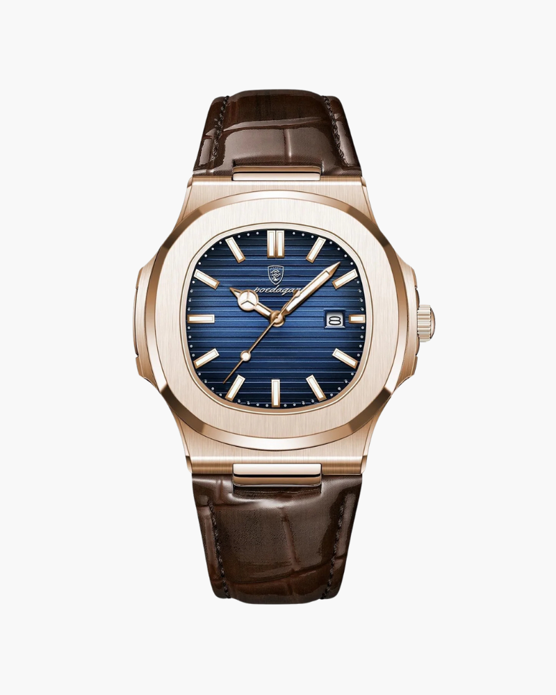 Lisbon Luxe Leather Timepiece
