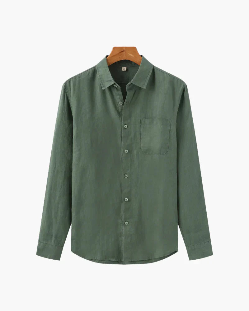Portofino Luxe Linen Shirt
