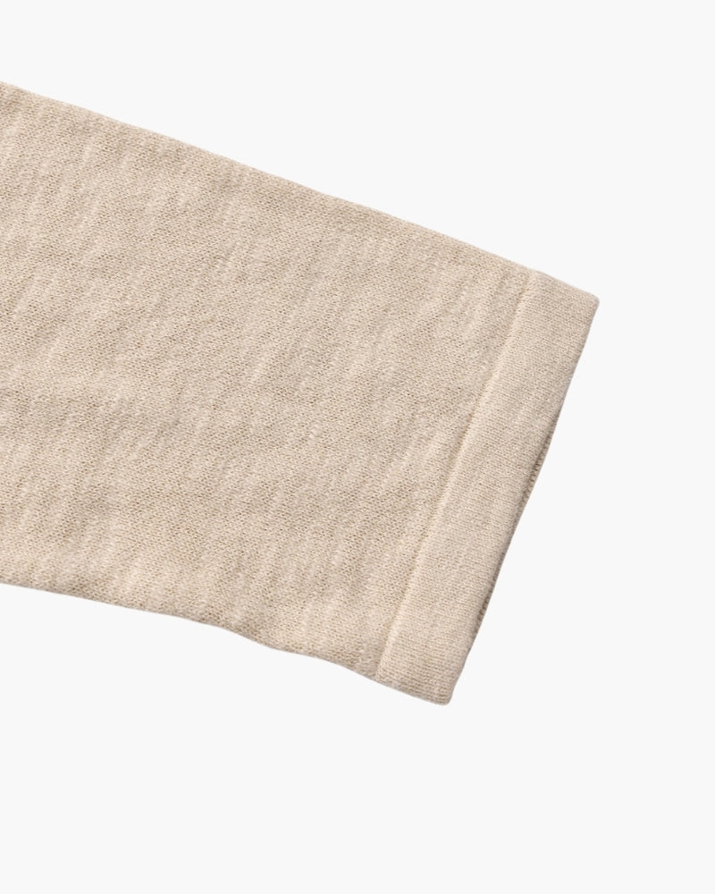 Essential Crewneck in Soft Linen Cotton Blend