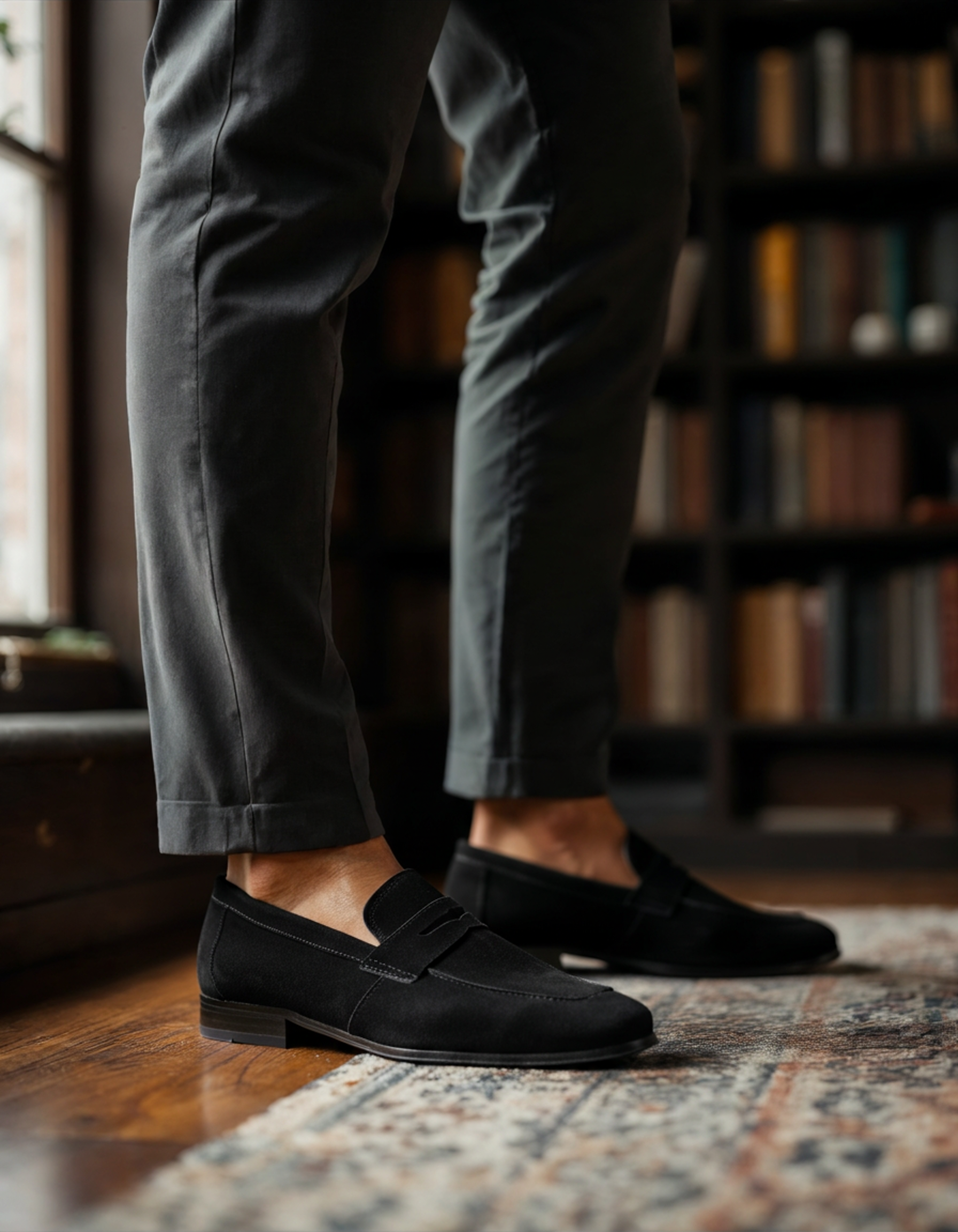 Classic Suede Penny Loafers: Timeless Elegance Redefined