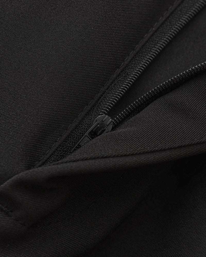 Chic Parisian High-Waisted Trousers