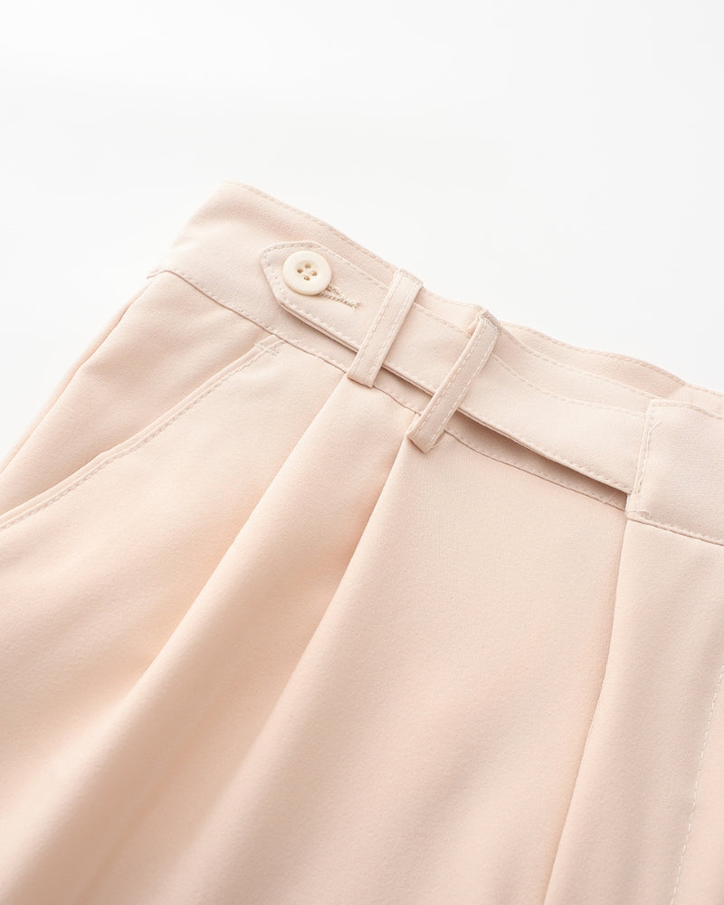 Chic Parisian High-Waisted Trousers