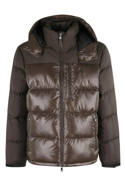 RL Axton Gloss Padded Bomber Jacket