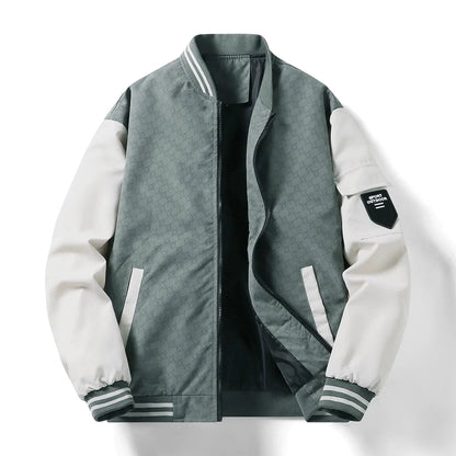 Men’s Lightweight Windbreaker Bomber Jacket