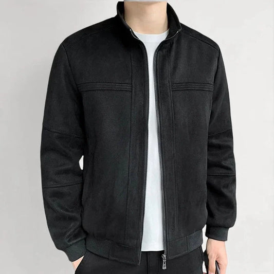 Regent Velvet Suede Coat