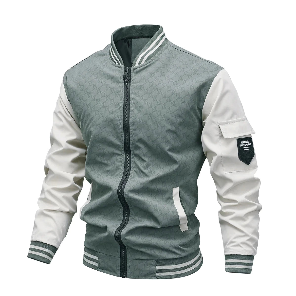 Men’s Lightweight Windbreaker Bomber Jacket