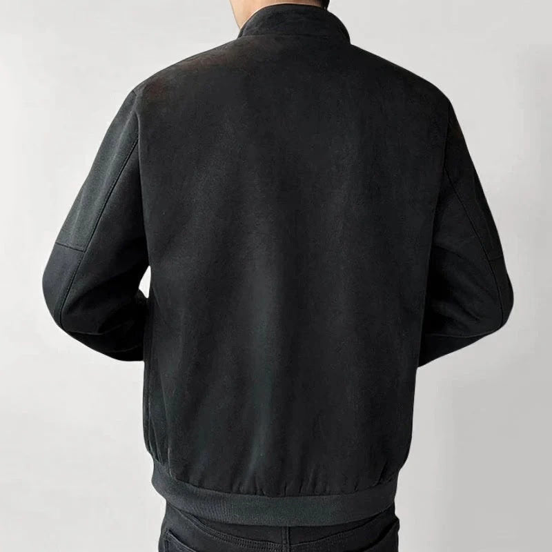 Regent Velvet Suede Coat