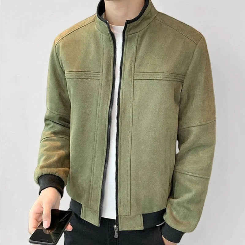 Regent Velvet Suede Coat