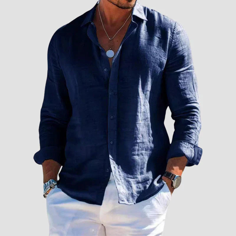 TAORMINA Breezy Linen Shirt