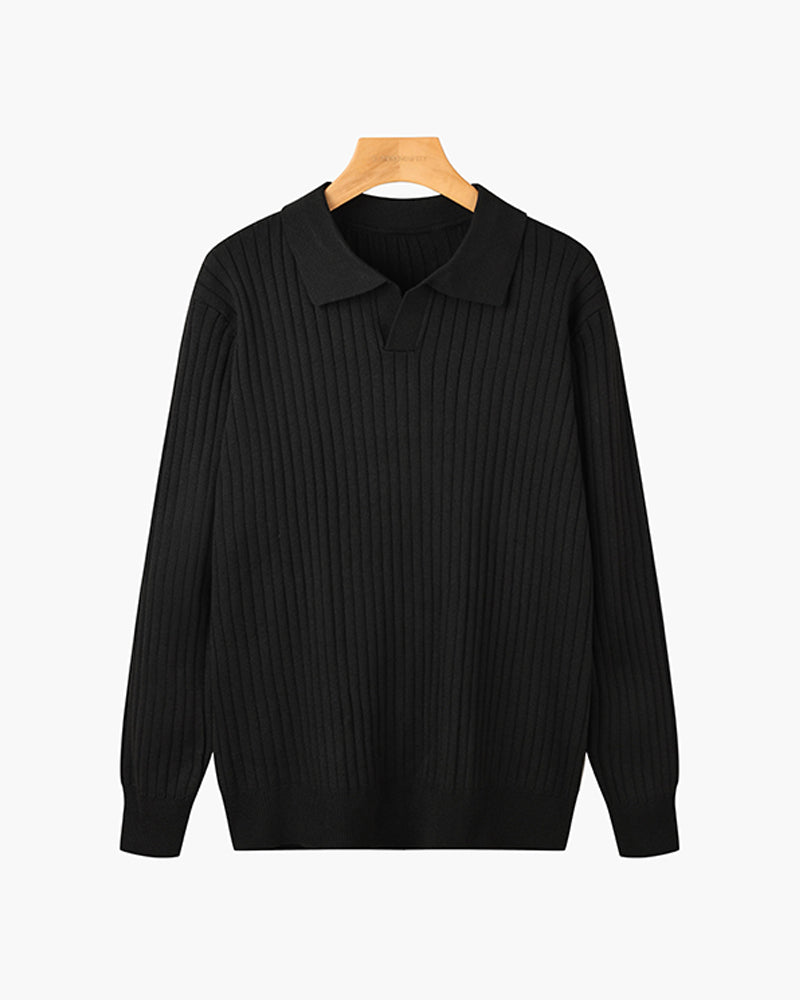 SUWON Classic V-Neck Polo