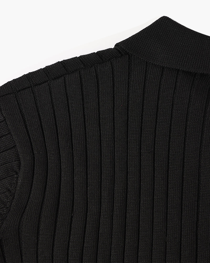 SUWON Classic V-Neck Polo